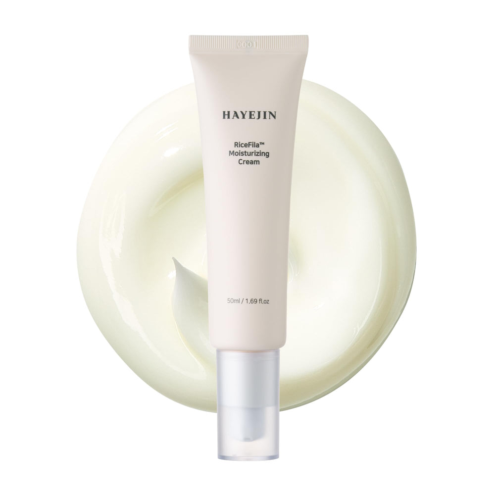 HAYEJIN RiceFila crème visage hydratante jour et nuit pour peau confortable.