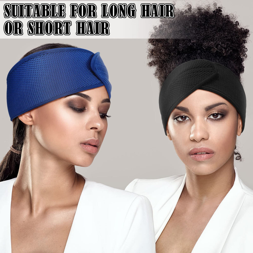 Bandeau Haysandy en maille pour soin du visage, usage quotidien.