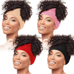 Haysandy bonnet nylon ananas nuit: protège les cheveux et évite les frottements.