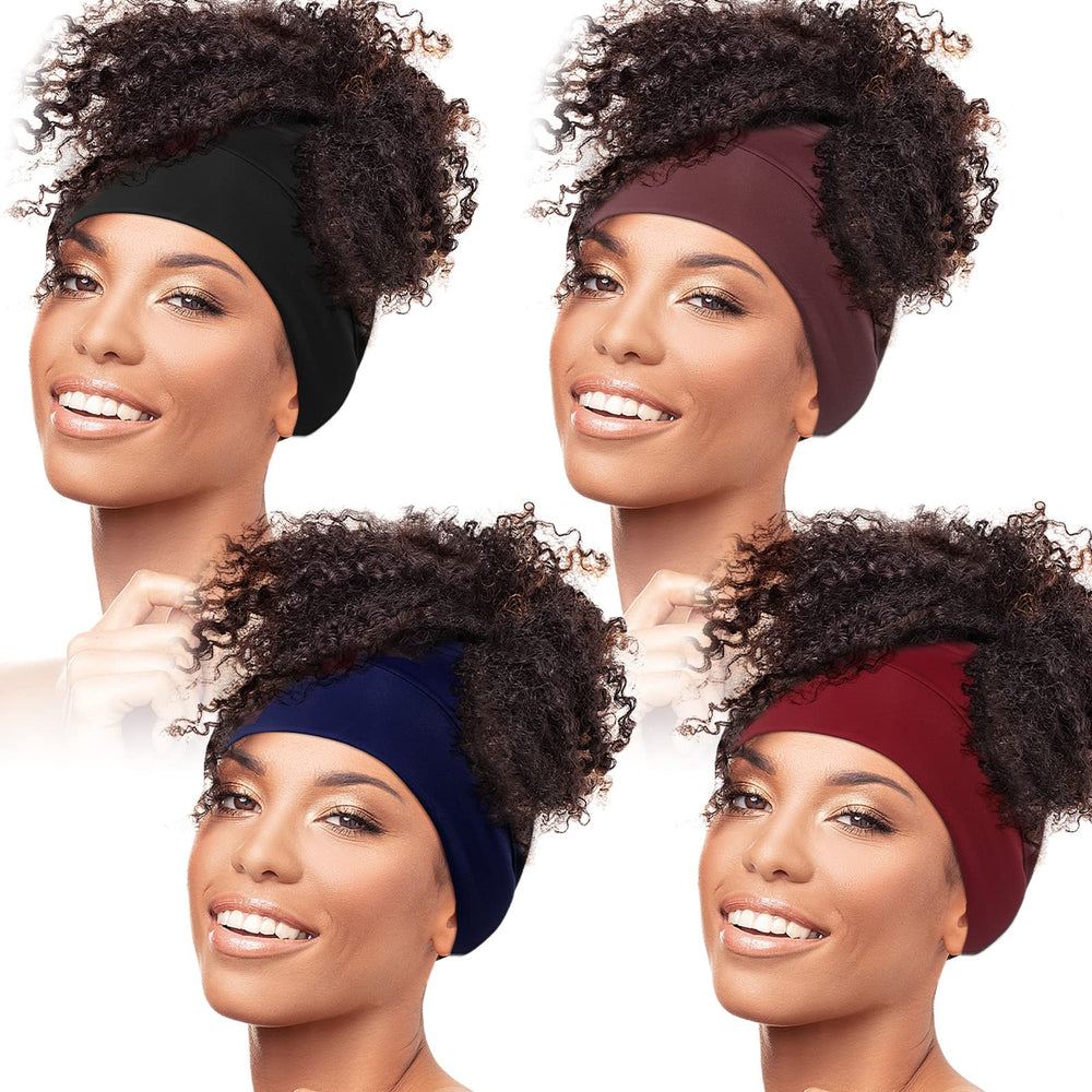 Bonnet de Sommeil Haysandy en nylon, capuchon ananas, garde les cheveux en place.