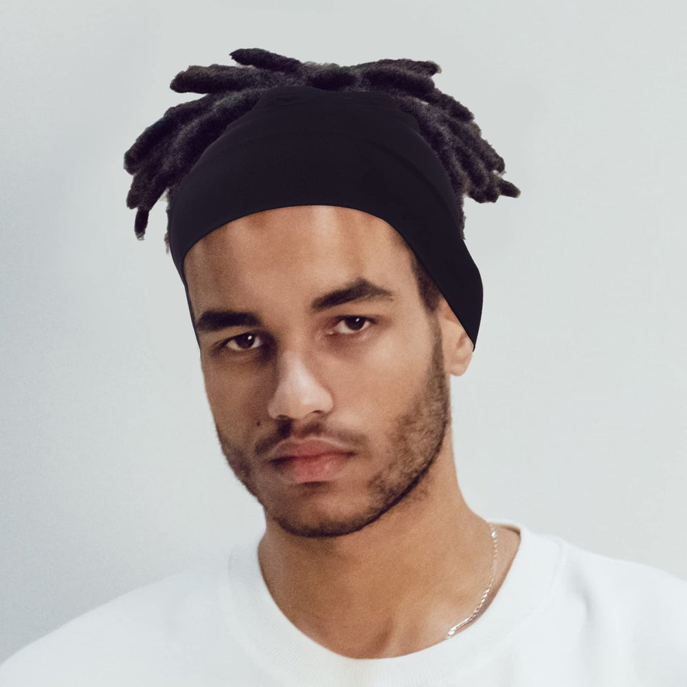 Haysandy bonnet-sommeil nylon-locs utilisation quotidienne pour cheveux protégés.