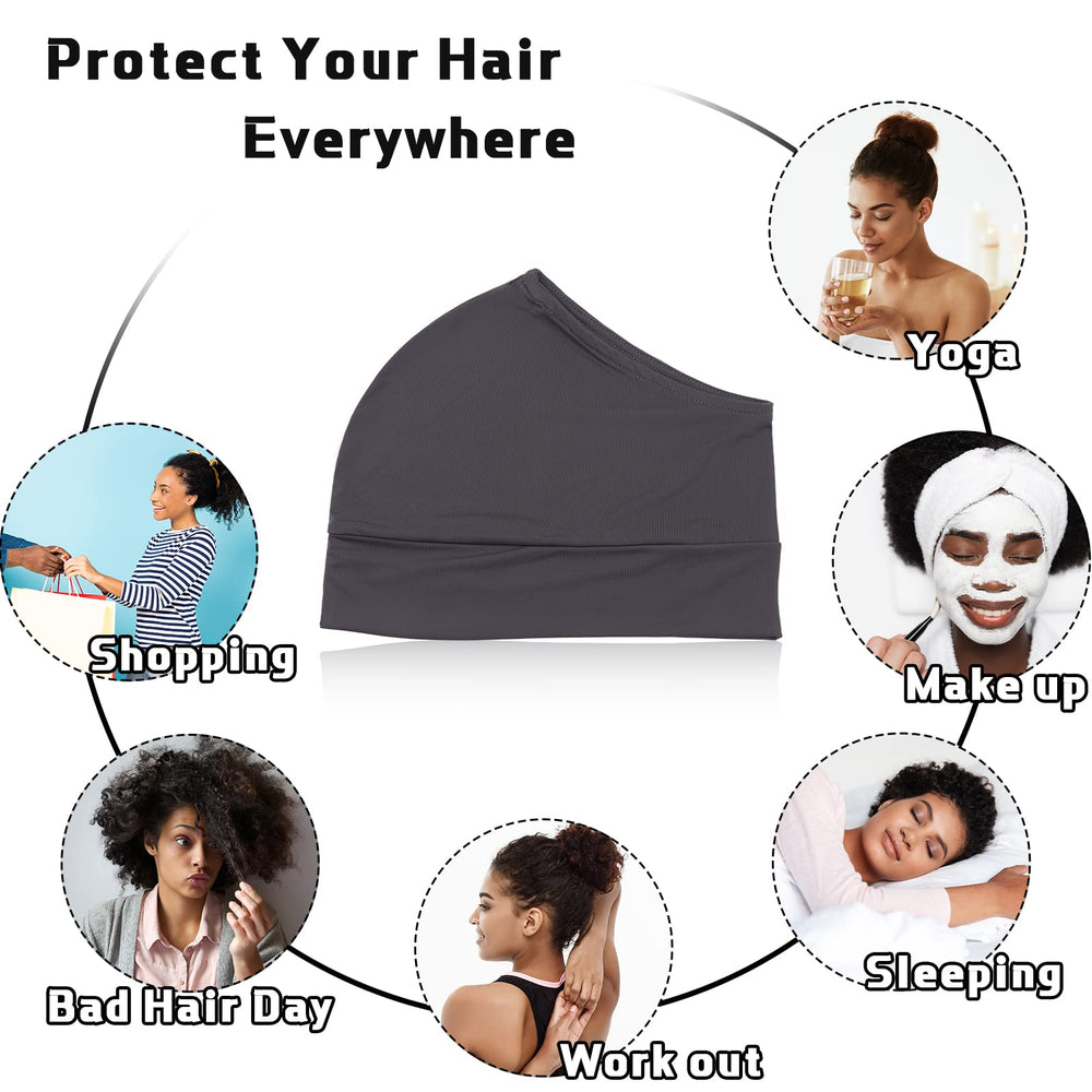 Texture nylon respirant Haysandy, idéal pour cheveux bouclés et locs.