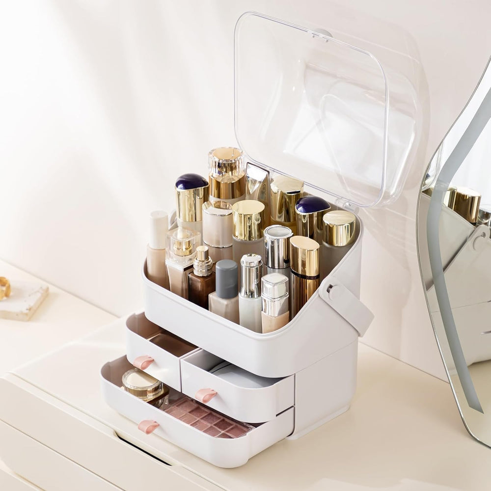 HBlife coffret cadeau organiseur maquillage pratique et polyvalent.