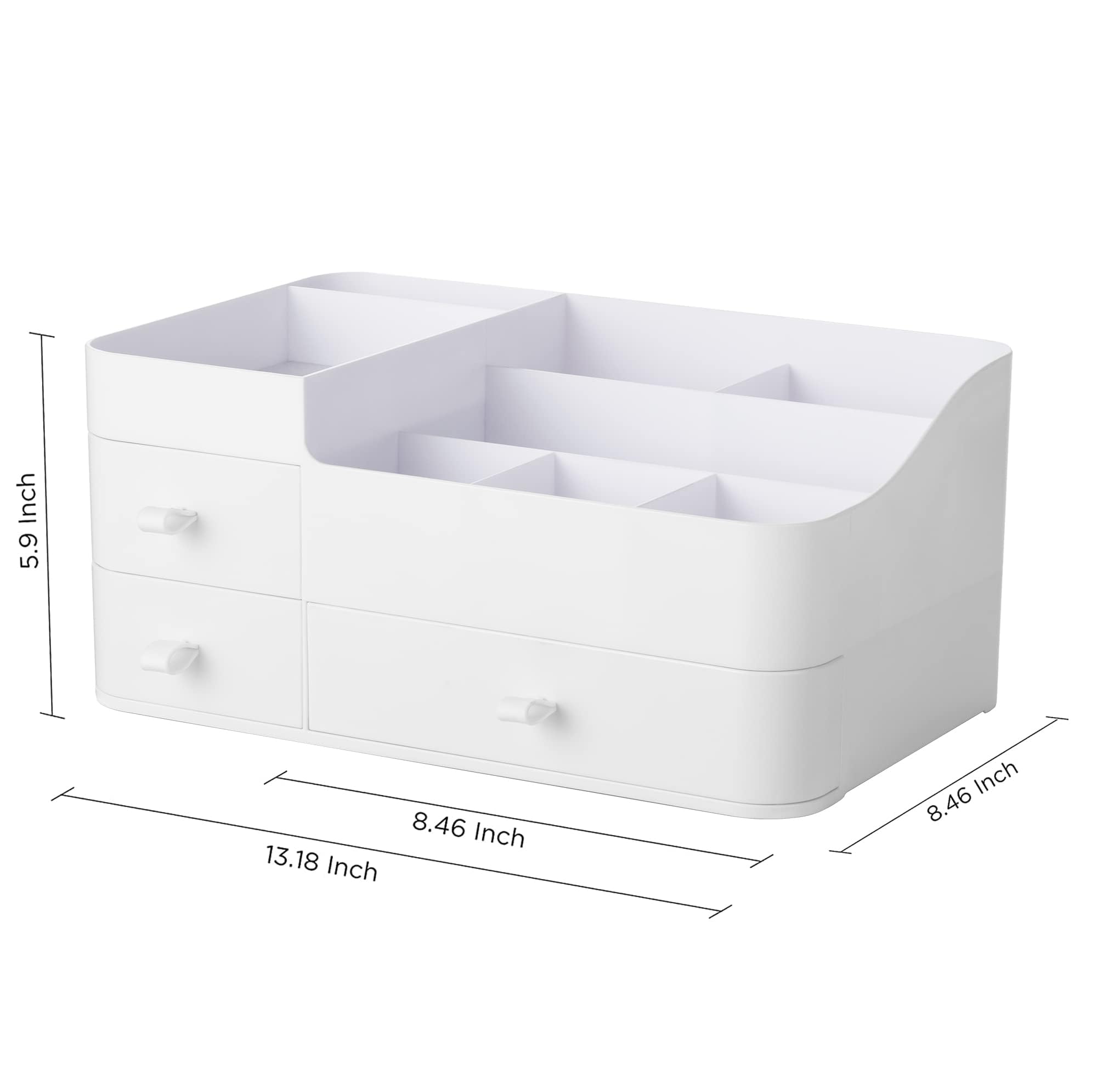 HBlife Dimensions 33,5x21,5x15 cm pour cosmétiques standards.