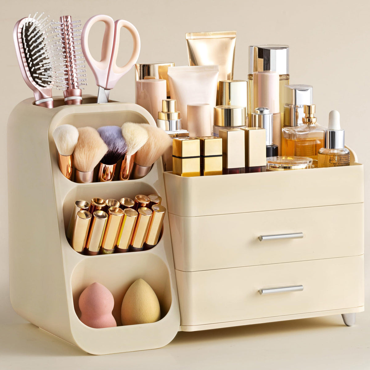 HBlife Organisateur Maquillage – vue d'ensemble pratique pour vanity.