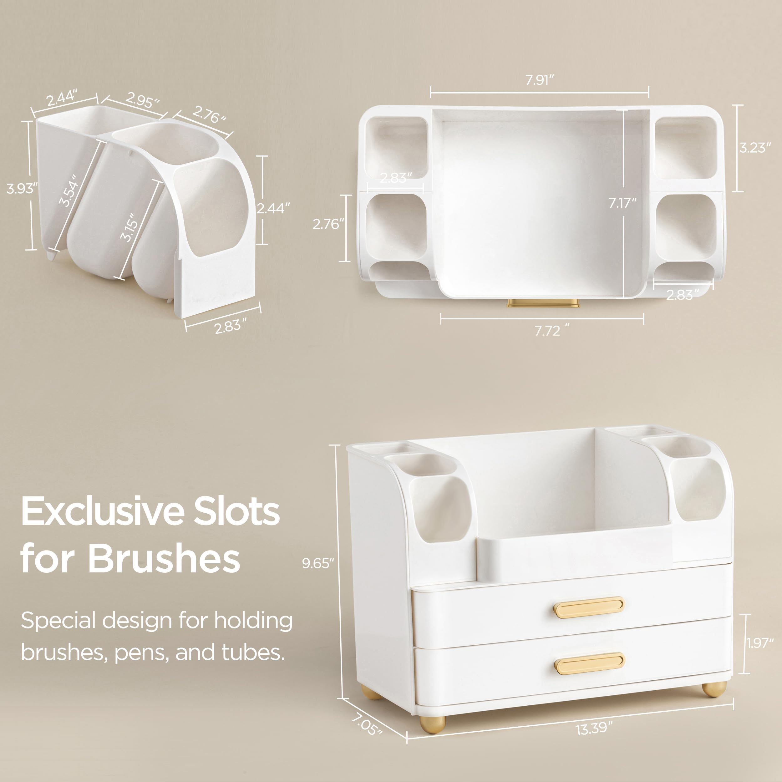 HBlife plastique abs: nettoyage facile avec chiffon humide et entretien rapide.