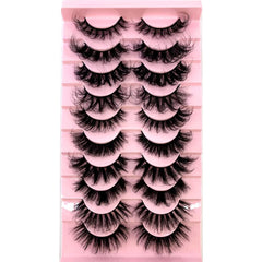 HBZGTLAD cils mink soft 3D pour un regard naturel et confortable.