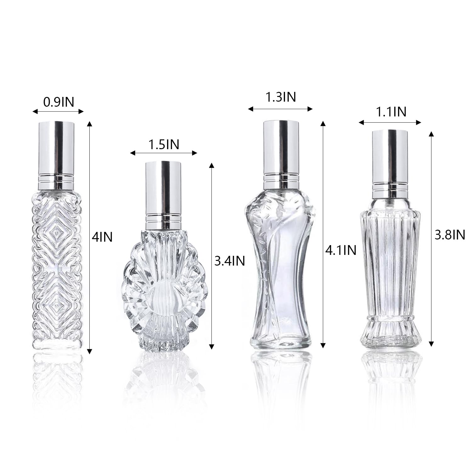 H&D HYALINE & DORA flacon spray 12 ml, compact pour déplacement