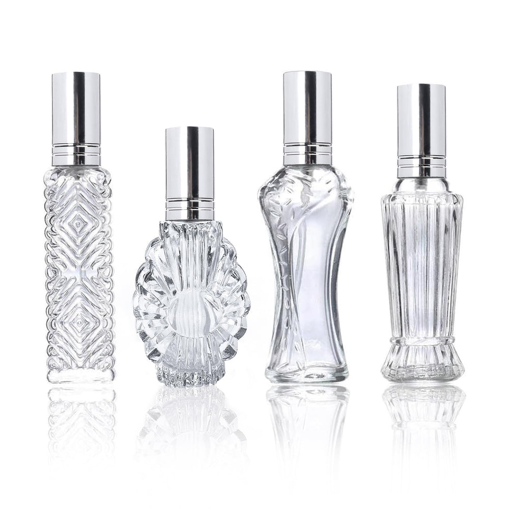 H&D HYALINE & DORA ensemble de bouteilles parfum en verre vides, prête à remplir