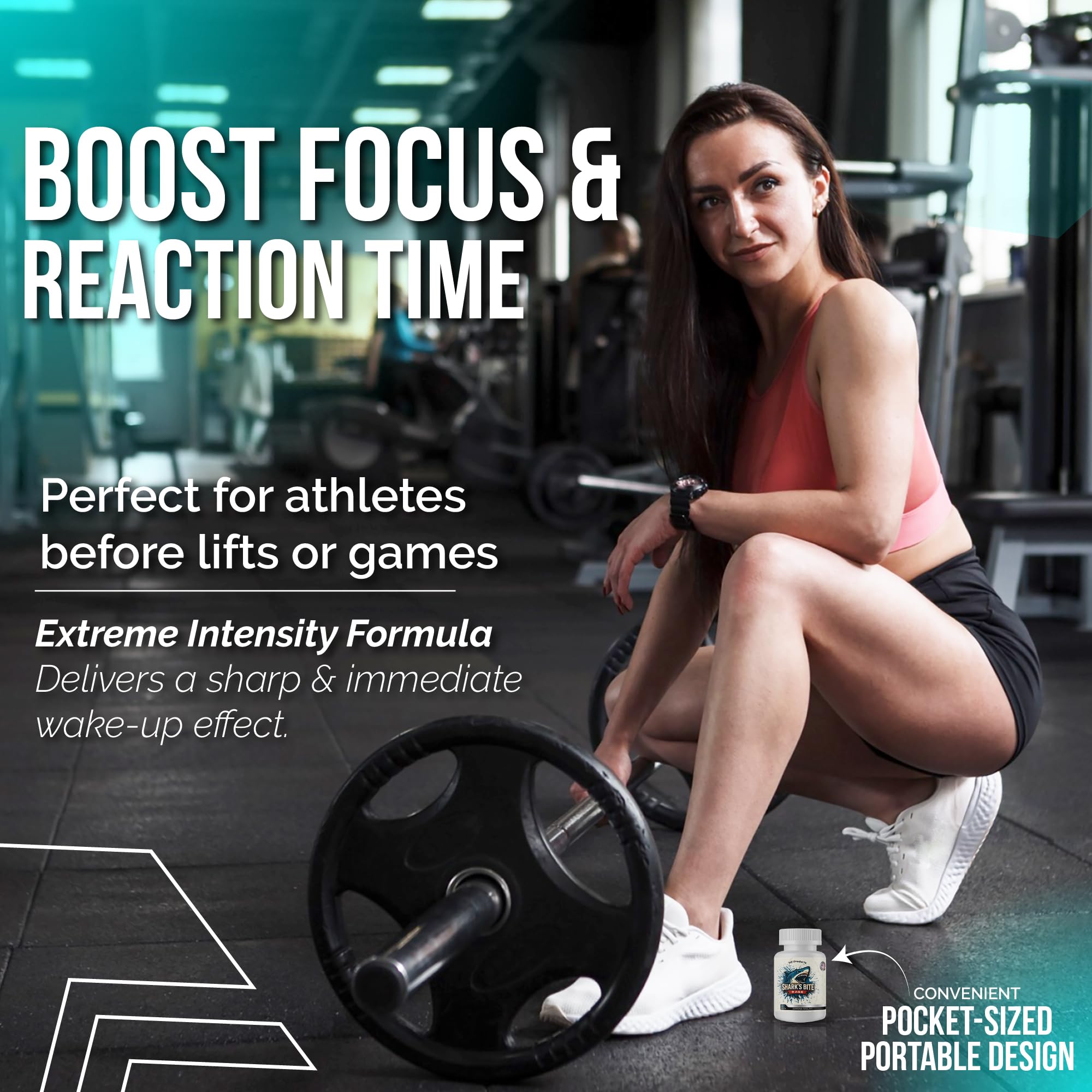 HE Products Athlete Salts – Focus et énergie sans caféine, idéal avant des entraînements intenses.