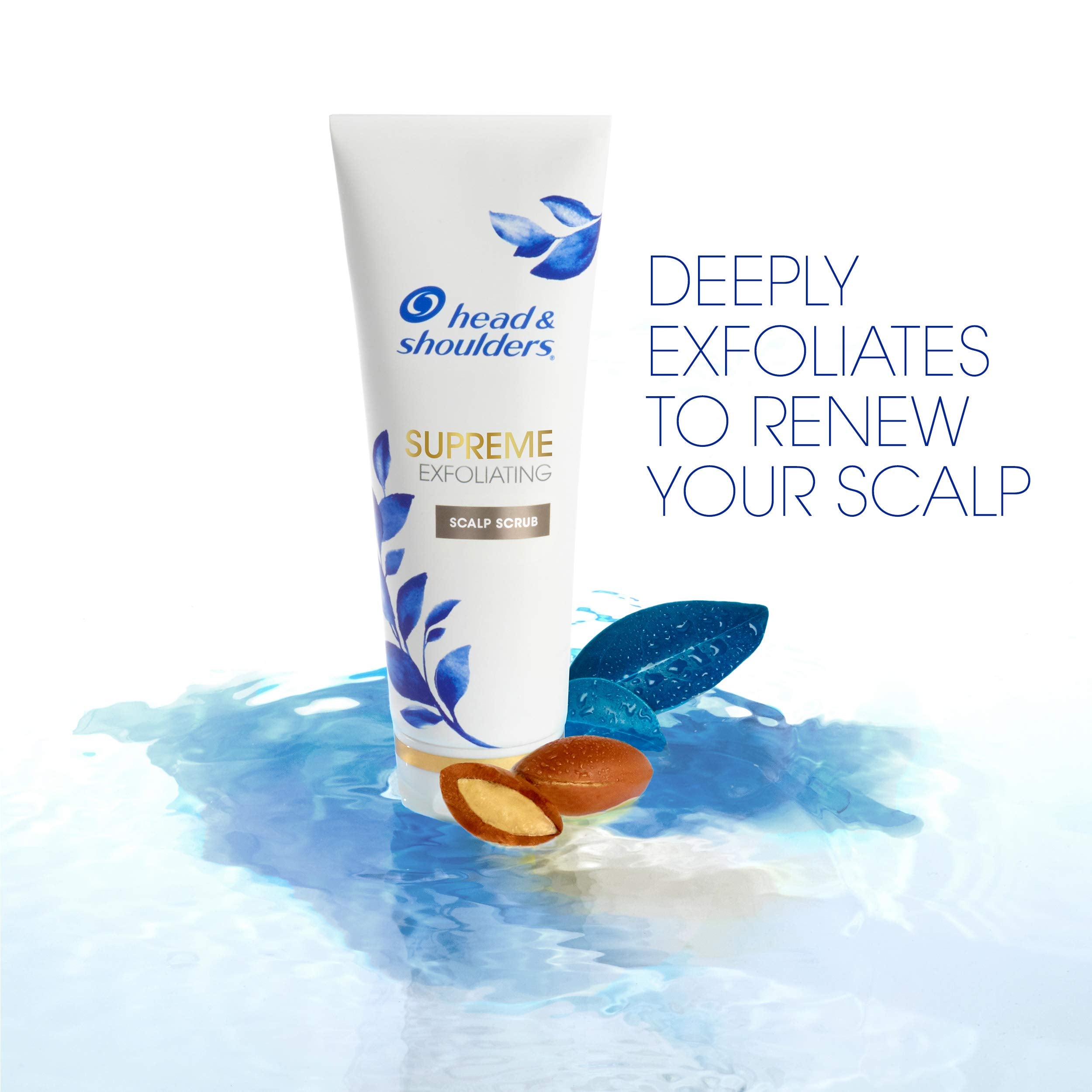 Head & Shoulders with argan oil visual highlighting nourishment benefit