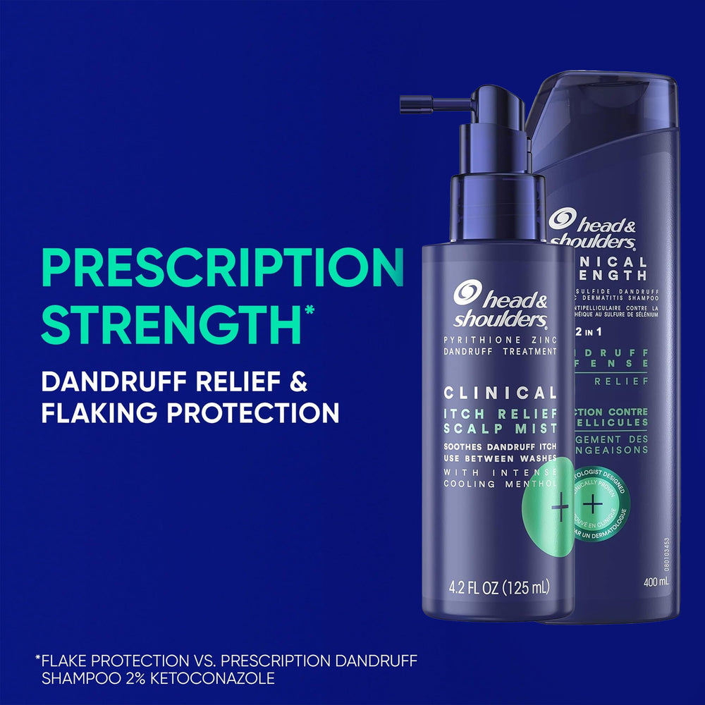 Avant-après imaginé avec le duo Head & Shoulders pour cheveux