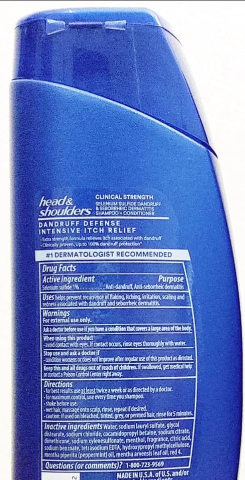 Head & Shoulders Clinical Strength - cheveux propres et doux après chaque lavage.