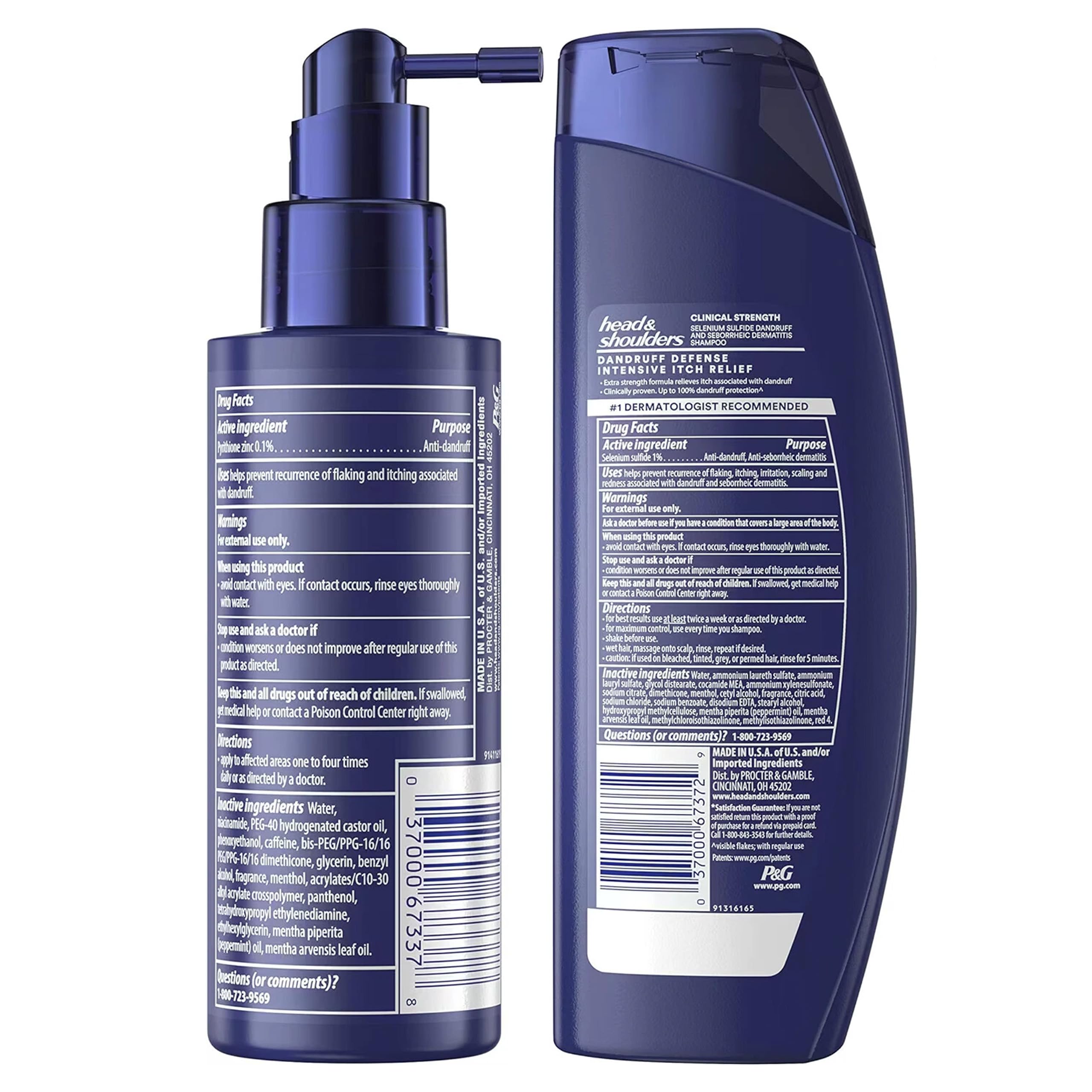 Emballage duo clinique Head & Shoulders prêt à offrir