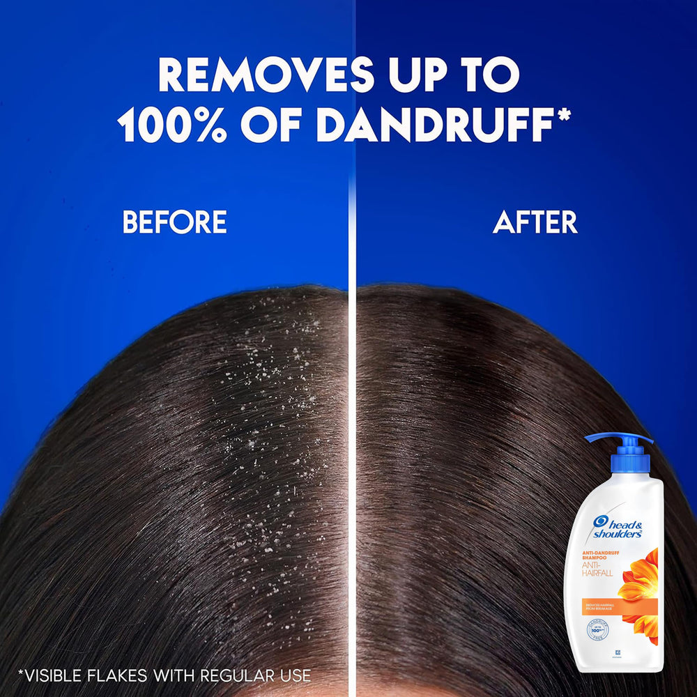 Head & Shoulders – étiquette claire et flacon pratique pour l’utilisation