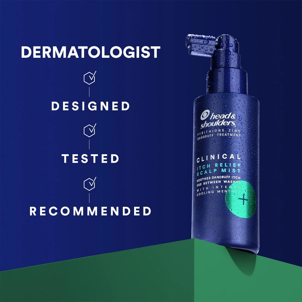 Head & Shoulders Itch Relief Scalp Mist – idéal pour les déplacements (gym, trajet, travail).