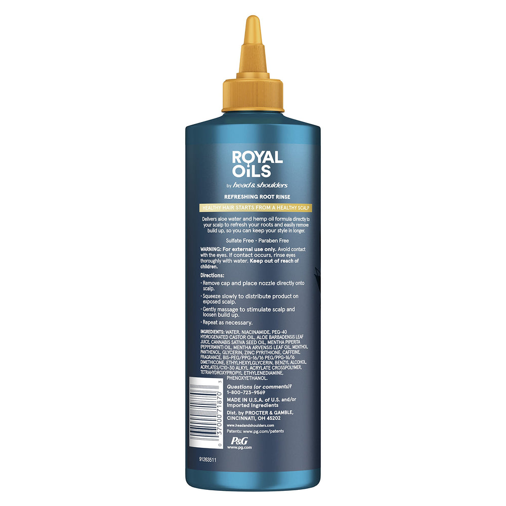 Head & Shoulders Royal Oils sans sulfates pour une routine plus douce.