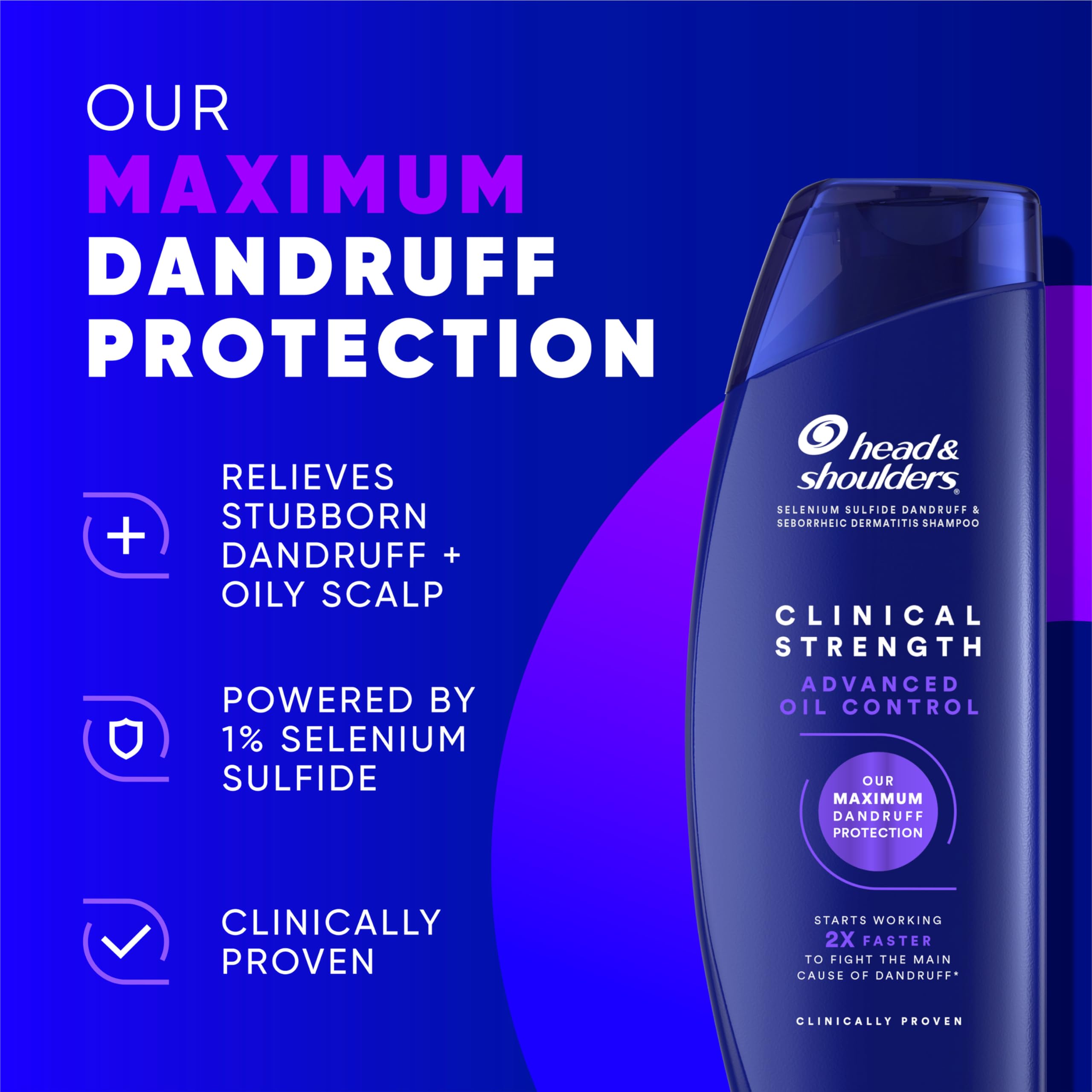 Head & Shoulders Shampoing parfum citronné frais.
