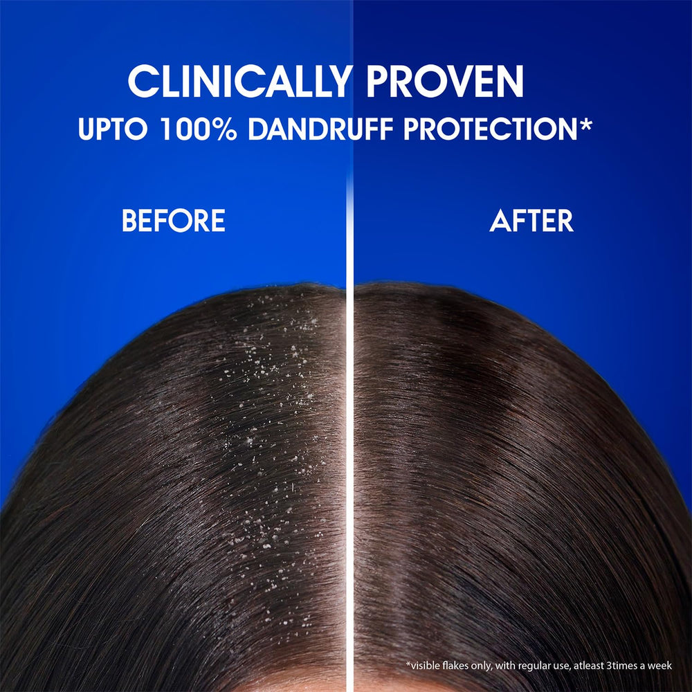 Cheveux propres et légers après lavage Head & Shoulders.