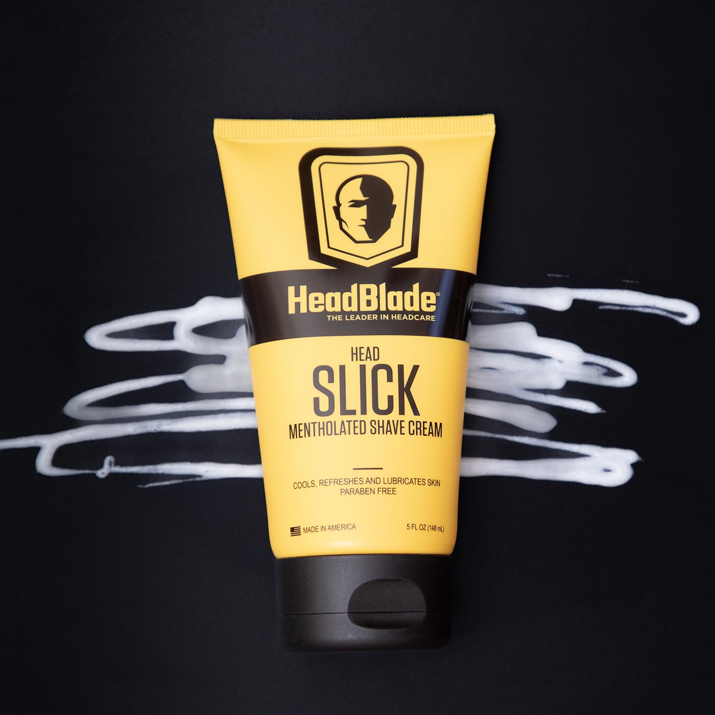 Lot triple HeadSlick 5 oz prêt au rasage du crâne.