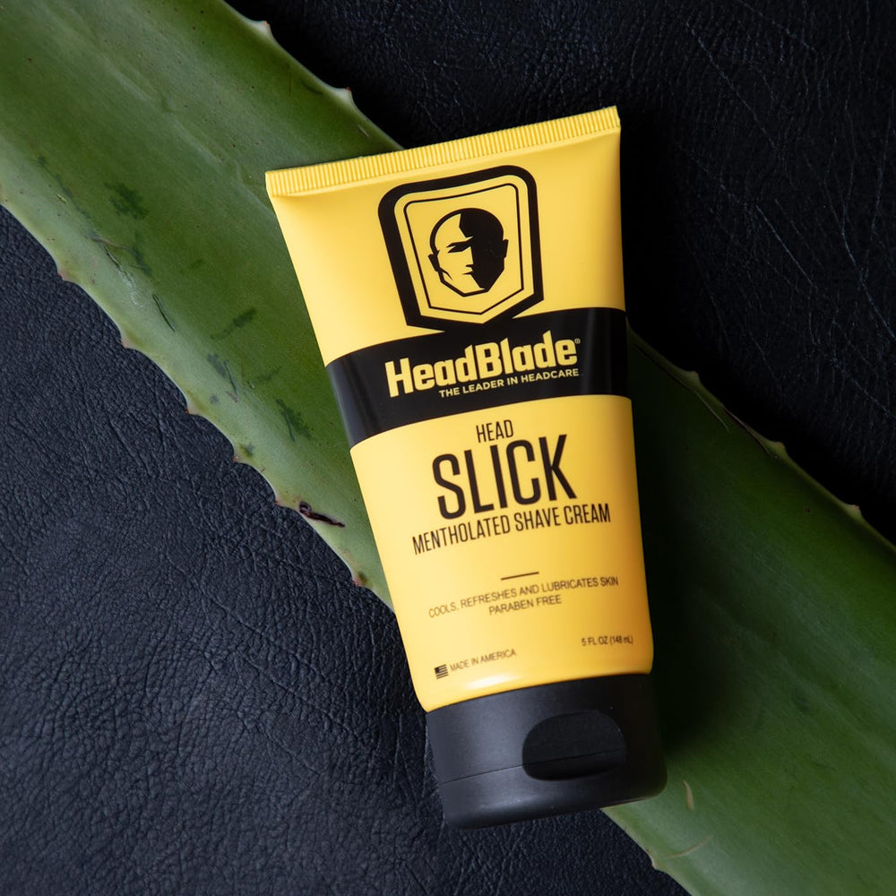 Sans parfum ni colorant, HeadSlick adapté à tous types de peau.