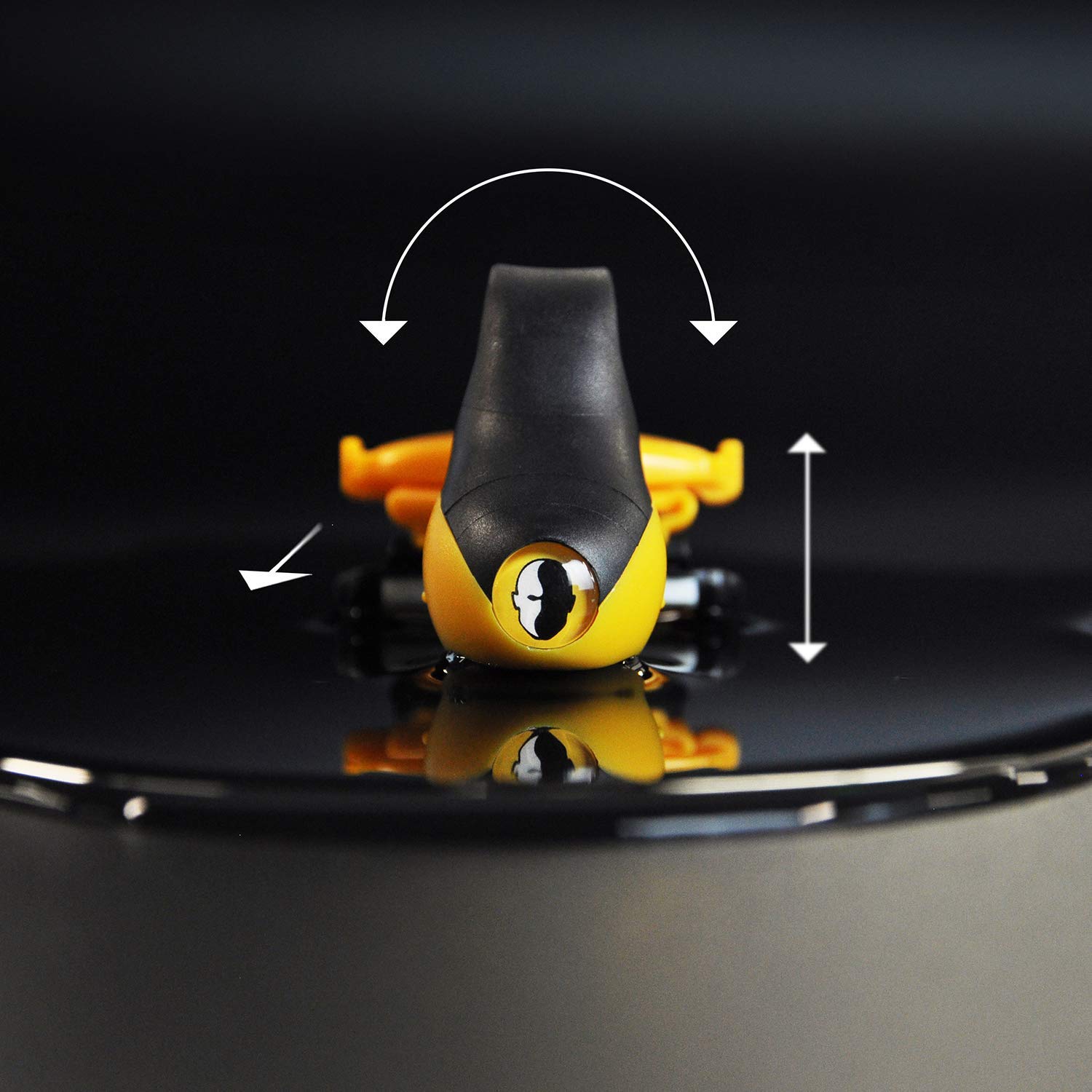 HeadBlade Moto: poignée ergonomique offrant une prise en main confortable