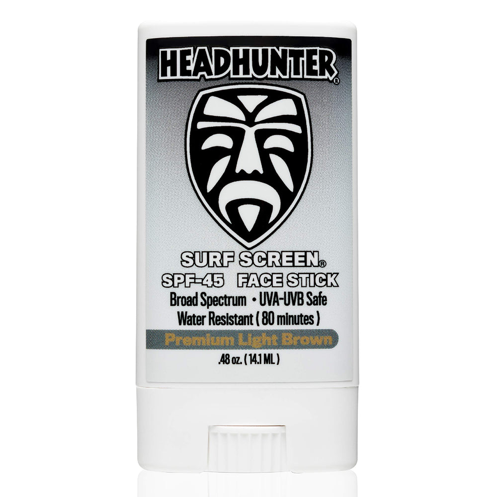 Stick solaire Headhunter visage SPF45, application rapide et non grasse.