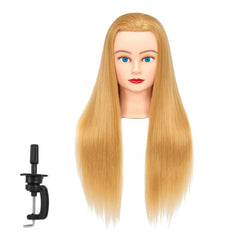Headwinn Mannequin cheveux synthétiques 26-28 pouces, idéal pour coupe et mise en forme.