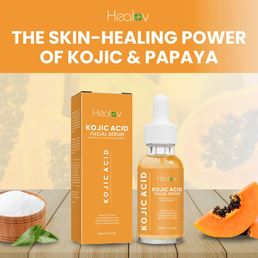 Healov Kojic: taches brunes sur visage visiblement réduites et teint uniforme.