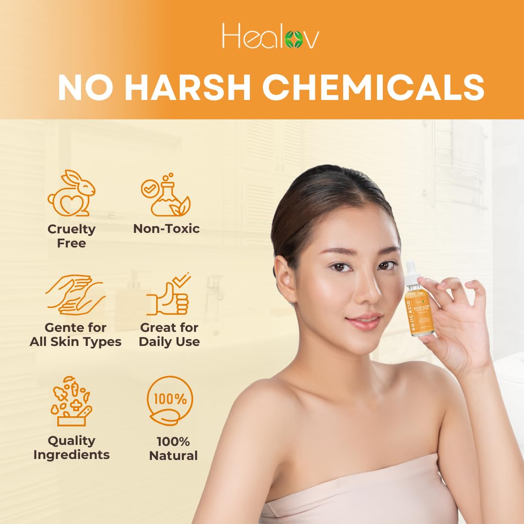Healov Kojic: visage et corps traités pour taches et décolorations.