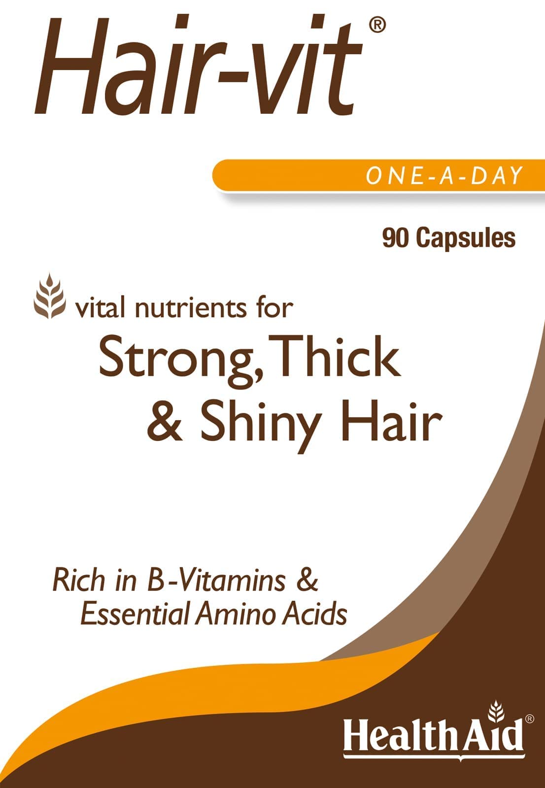 HealthAid Hair VIT – cheveux sains et éclatants, éventuel soutien au volume