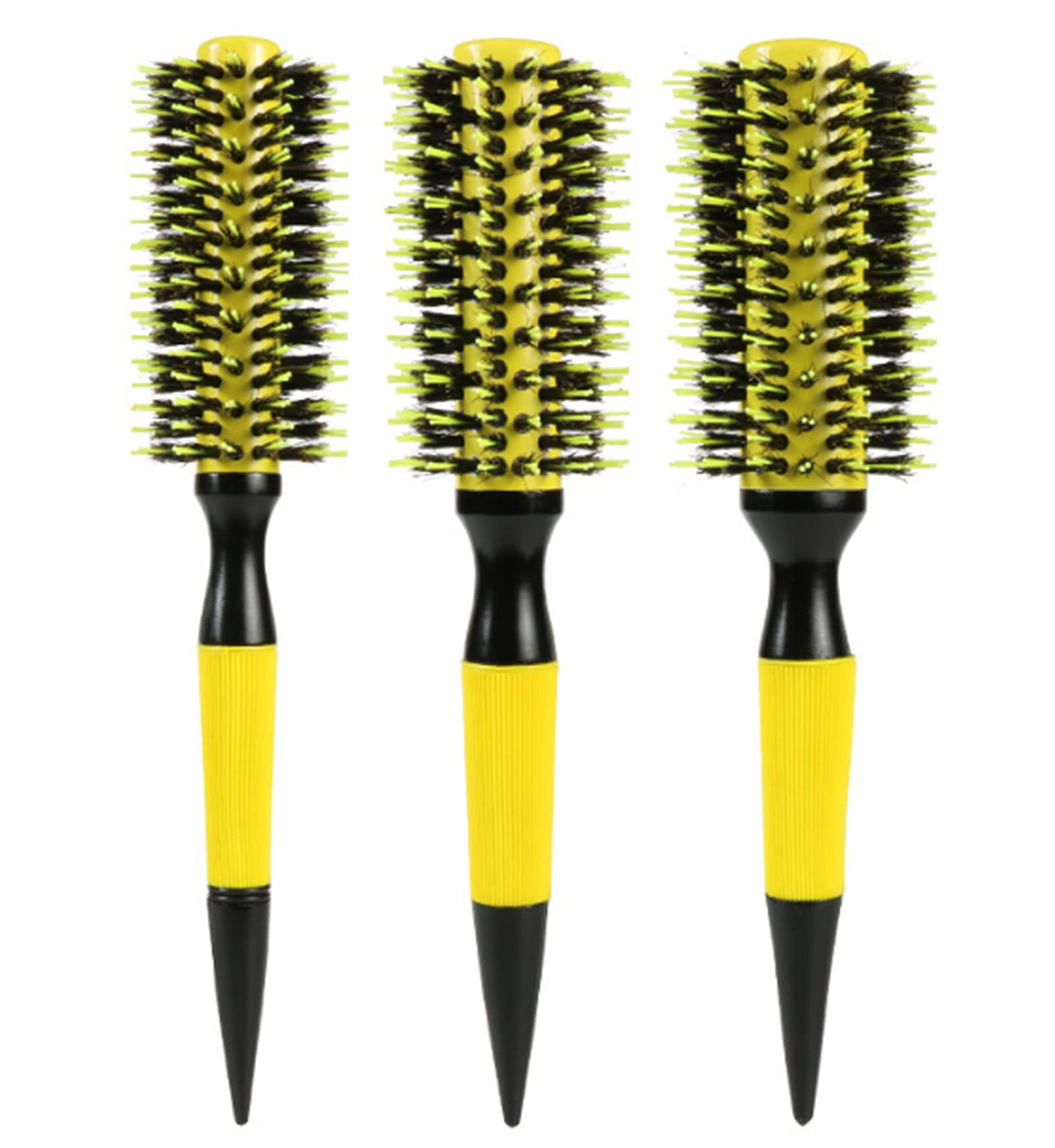 Healthcom brosse round ceramique ionique 3en1 pour cheveux, coiffage rapide et uniforme.