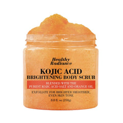 Healthy Radiance gommage kojique – emballage pratique pour routine soins.