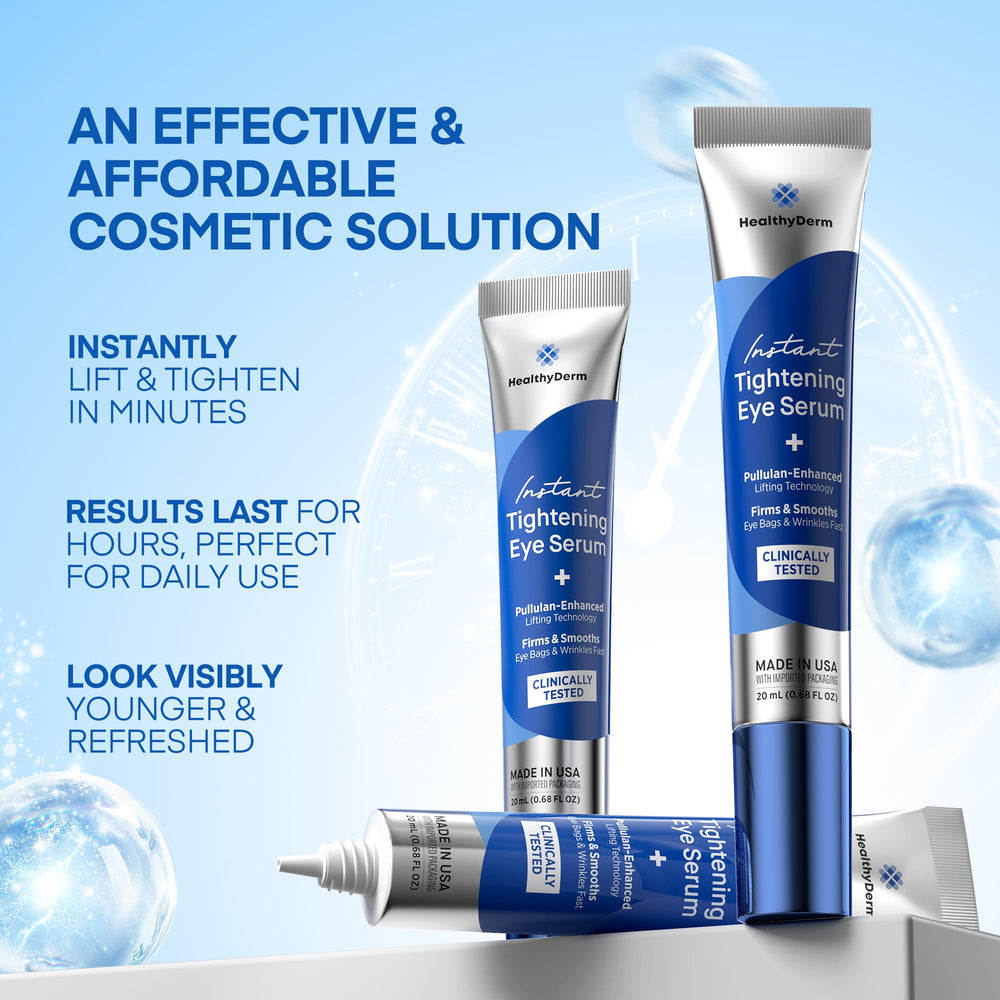 HealthyDerm Sérum Lift Regard – Texture onctueuse prête à l'application