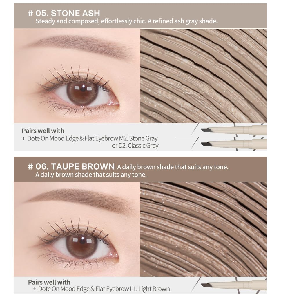 Heart Percent Dote On Mood Browcara, fini naturel et intensité modulable