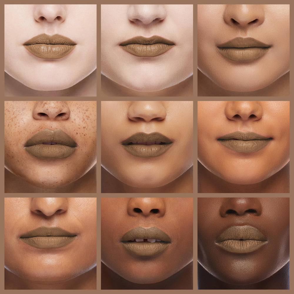 Heart Percent Dote On Mood Lip Pencil retractable tip in use