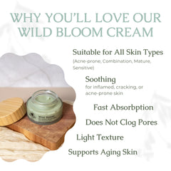Application visage hydratant Hearth and Homestead, absorption rapide et soin quotidien.
