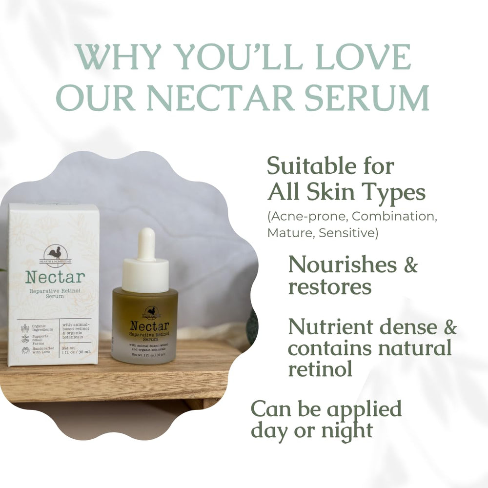Huile d’emu Nectar Hearth and Homestead – soin nourrissant et apaisant
