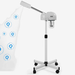 HeavenBird support professionnel ozone vapeur, poste fiable pour soins du visage en institut.