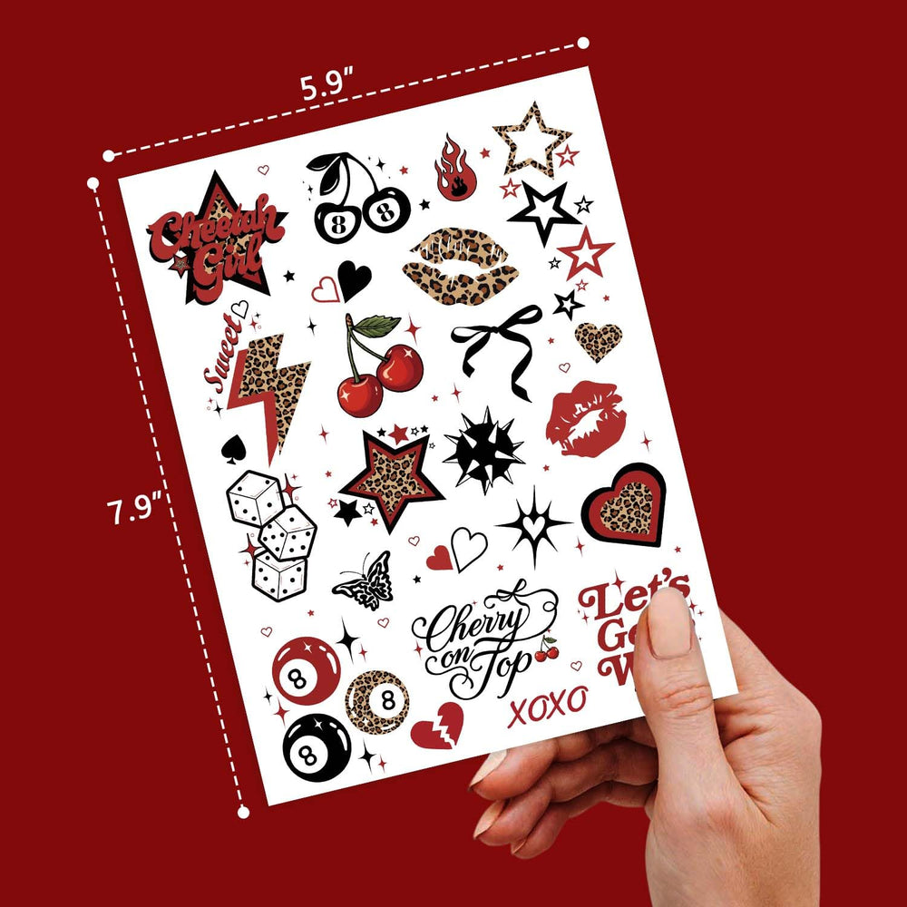 Heboland tatouages ensemble quatre-feuilles: kit polyvalent pour événements