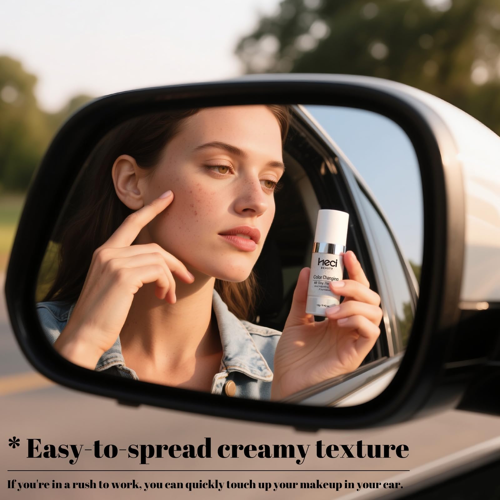 HECI BEAUTY retouches rapides en voyage grâce au format compact.