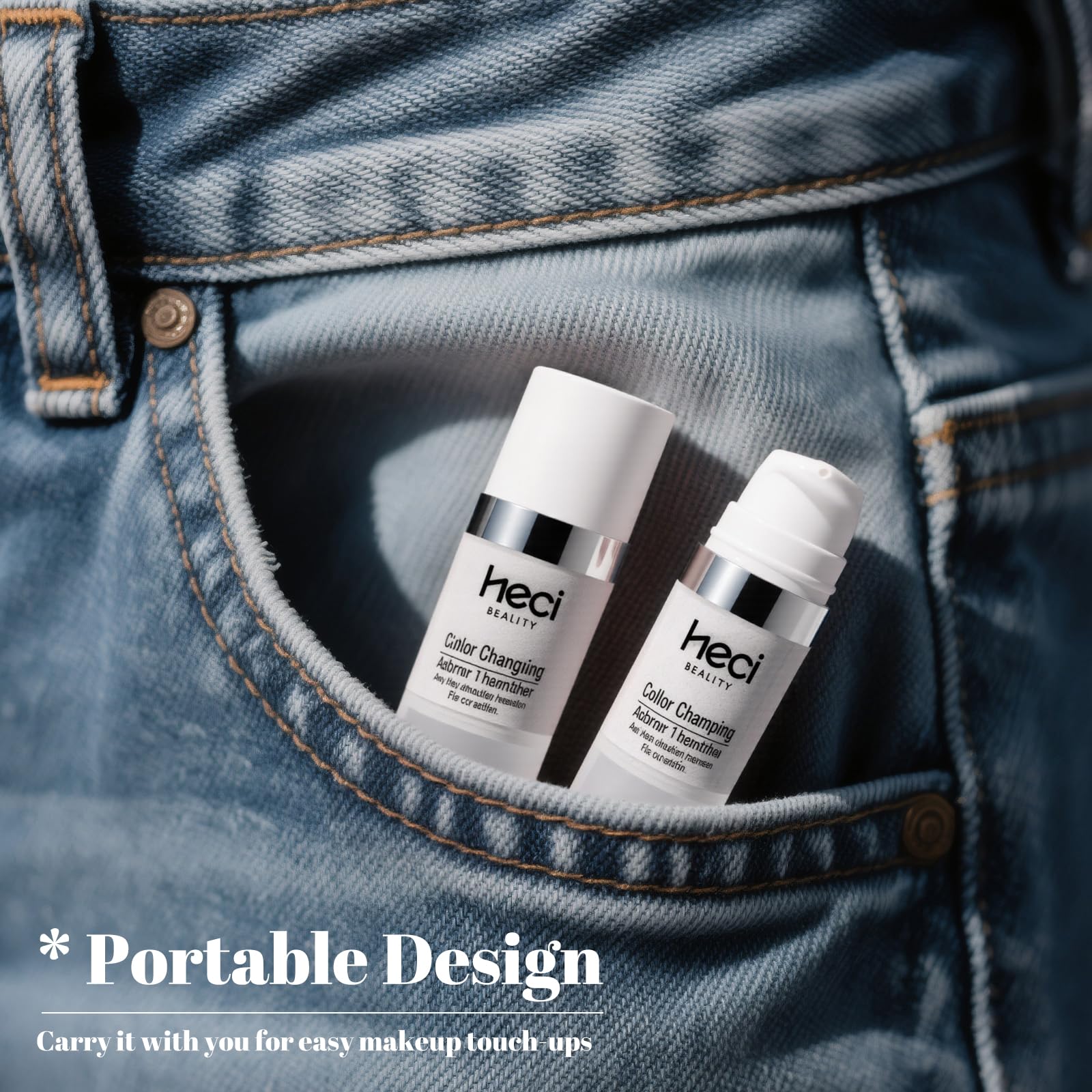HECI BEAUTY protection UV minérale, écran UVA/UVB naturel.