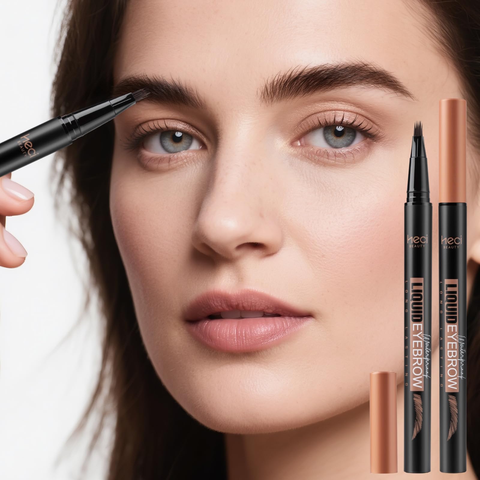 HECI BEAUTY technologie fibre 3d pour un effet poils réaliste