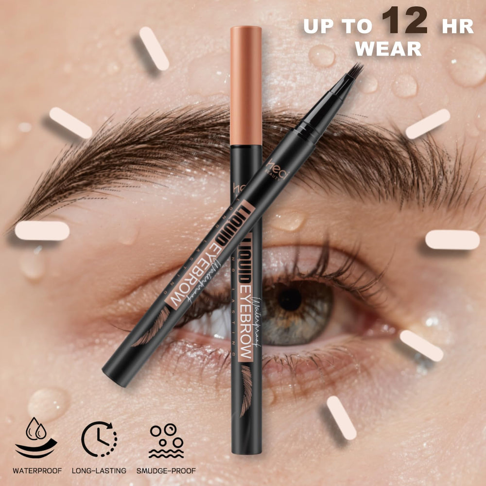 Styles variés de sourcils possibles avec HECI BEAUTY.