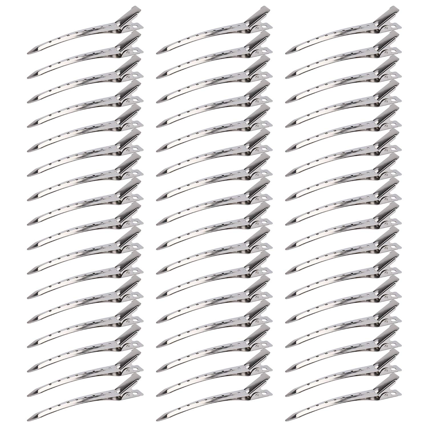 Pinces Hedume bec-de-canard à trous, pack 200 pour coiffure rapide