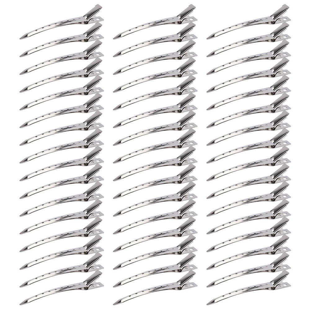 Pinces Hedume bec-de-canard à trous, pack 200 pour coiffure rapide
