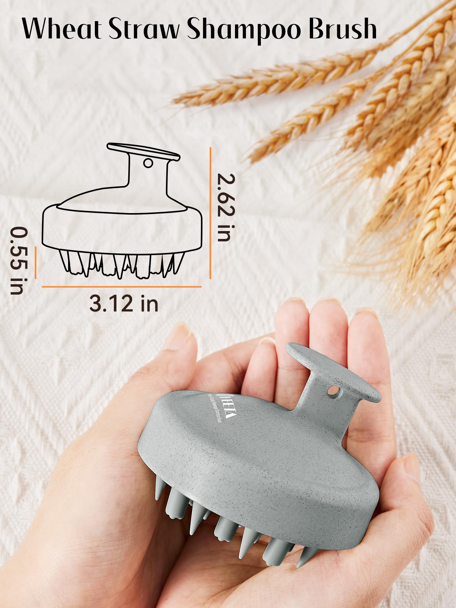 HEETA brins silicone pénètrent près des racines sans accrocher.