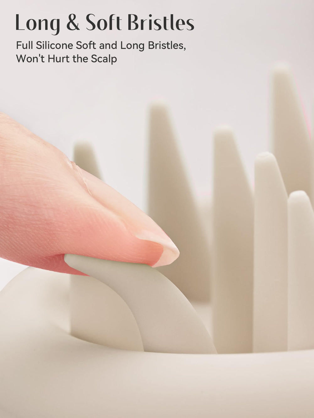 HEETA brosse silicone cuir chevelu nettoyage en douceur et efficacité.