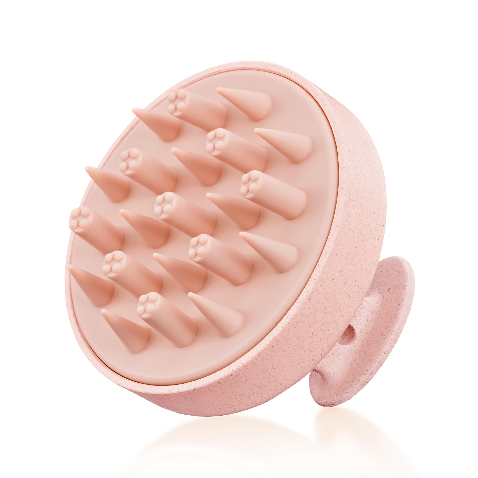 HEETA cuir chevelu massage rose pour relaxation et propreté quotidienne.