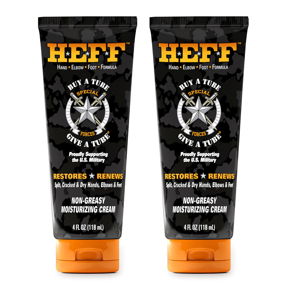 HEFF crème hydratante pour mains, coudes et pieds, soulage les peaux sèches.